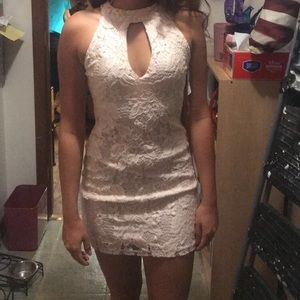 Light pink homecoming dress